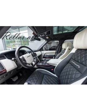 Range rover vogue black-white από υλικά εξαιρετικής ποιότητας σε σχέδιο autobiography