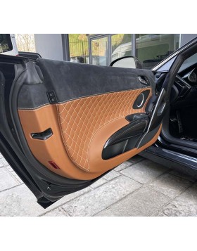 Δερμάτινη επένδυση πόρτας αυτοκινήτου για Audi R8 