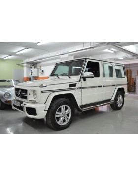 Ταπετσαρία Ουρανού σε Mercedes-Benz G-Class 500 με alcantara.