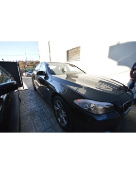 Ταπετσαρία Αυτοκινήτου σε BMW Σειρά 5 2004-2012 F10 με δέρμα άριστης ποιότητας μαύρου χρώματος