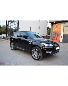 Ταπετσαρία Αυτοκινήτου για RANGE ROVER SPORT 2016 από δέρμα άριστης ποιότητας σε εκρού απόχρωση, με σχέδιο τρυπητό.