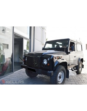 Ταπετσαρία Αυτοκινήτου σε LAND ROVER DEFENDER με δέρμα καφέ άριστης ποιότητας ,επένδυση ταμπλό και τιμονιού.