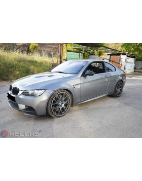 Ταπετσαρία Αυτοκινήτου σε BMW M3 με δέρμα άριστης ποιότητας μαύρο σε συνδυασμό με ivory, ραφές ivory και την πολυετή εμπειρία μας.